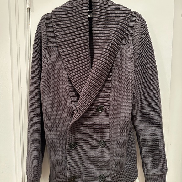 Vince Double Breasted Shawl Collar Cardigan Sweater size M - Picture 2 of 6